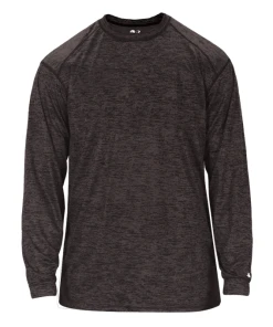 Badger Mens Tonal Blend Long Sleeve Tee