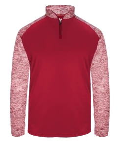 Badger Womens B-Core Blend Sport Quarter-Zip Pullover Jacket