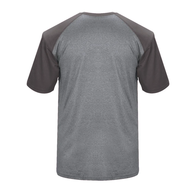 Badger Mens Tonal Sport Heather Short Sleeve Tee - Image 3