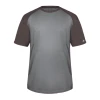 Badger Mens Tonal Sport Heather Short Sleeve Tee