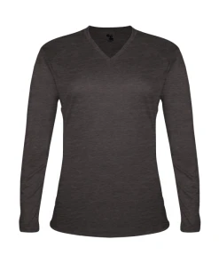 Badger Womens Tri-Blend L/S Tee