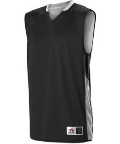 Alleson Mens Single Ply Reversible Basketball Jersey