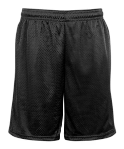 Badger Mens Pro Mesh 9" Inseam Pocketed Short