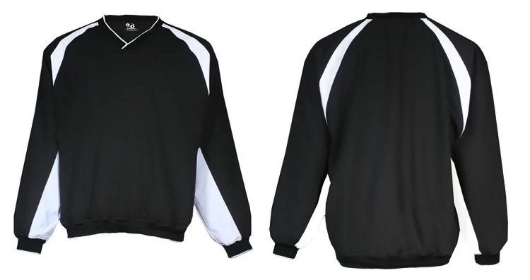 Badger Sports Adult Hook Microfiber Windshirt