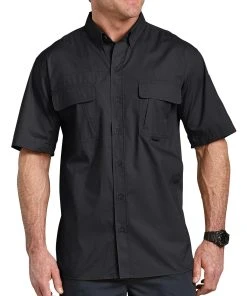Dickies Mens Tactical Ventilated Ripstop Short Sleeve Shirt