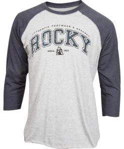 Rocky Mens Vintage Look Raglan Tee