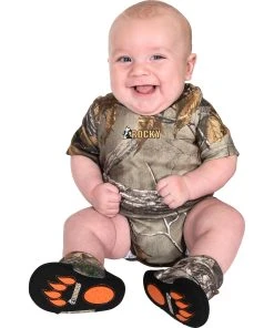 Rocky Silent Hunter Baby Camo Onesie