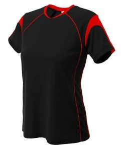 A4 Girls Color Blocked Pullover Volleyball Top