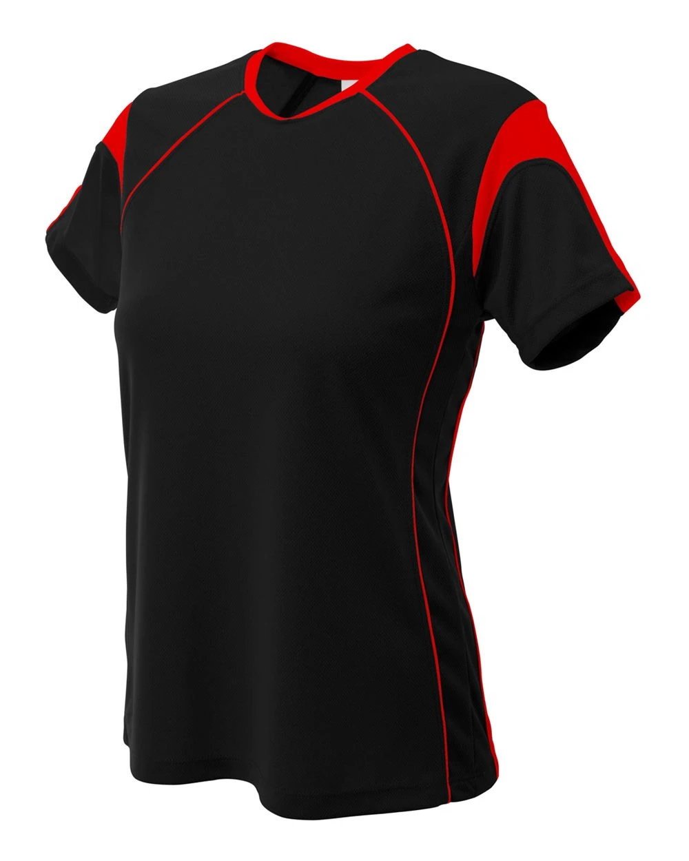 A4 Girls Color Blocked Pullover Volleyball Top