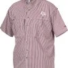 Drake Texas A&M Plaid Wingshooter's Shirt Short Sleeve