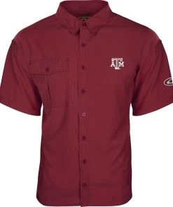 Drake Texas A&M S/S Flyweight Shirt