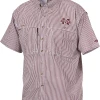 Drake Mississippi State Plaid Wingshooter's Shirt Short Sleeve