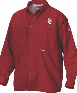Drake Oklahoma Cotton Wingshooter's Shirt Long Sleeve