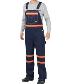Dickies Mens E Vis Bib Overall