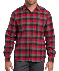 Dickies Mens X-Series Modern Fit Long Sleeve Flannel Shirt