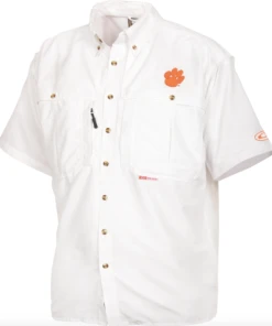 Drake Clemson Wingshooter's Shirt Short Sleeve