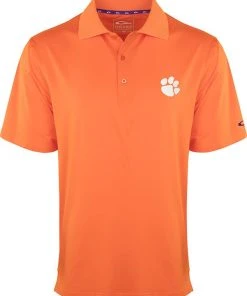 Drake Clemson Performance Stretch Polo