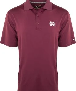 Drake Miss. State Performance Stretch Polo